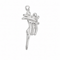 Dije Abrazo Familia de 3, Plata .925