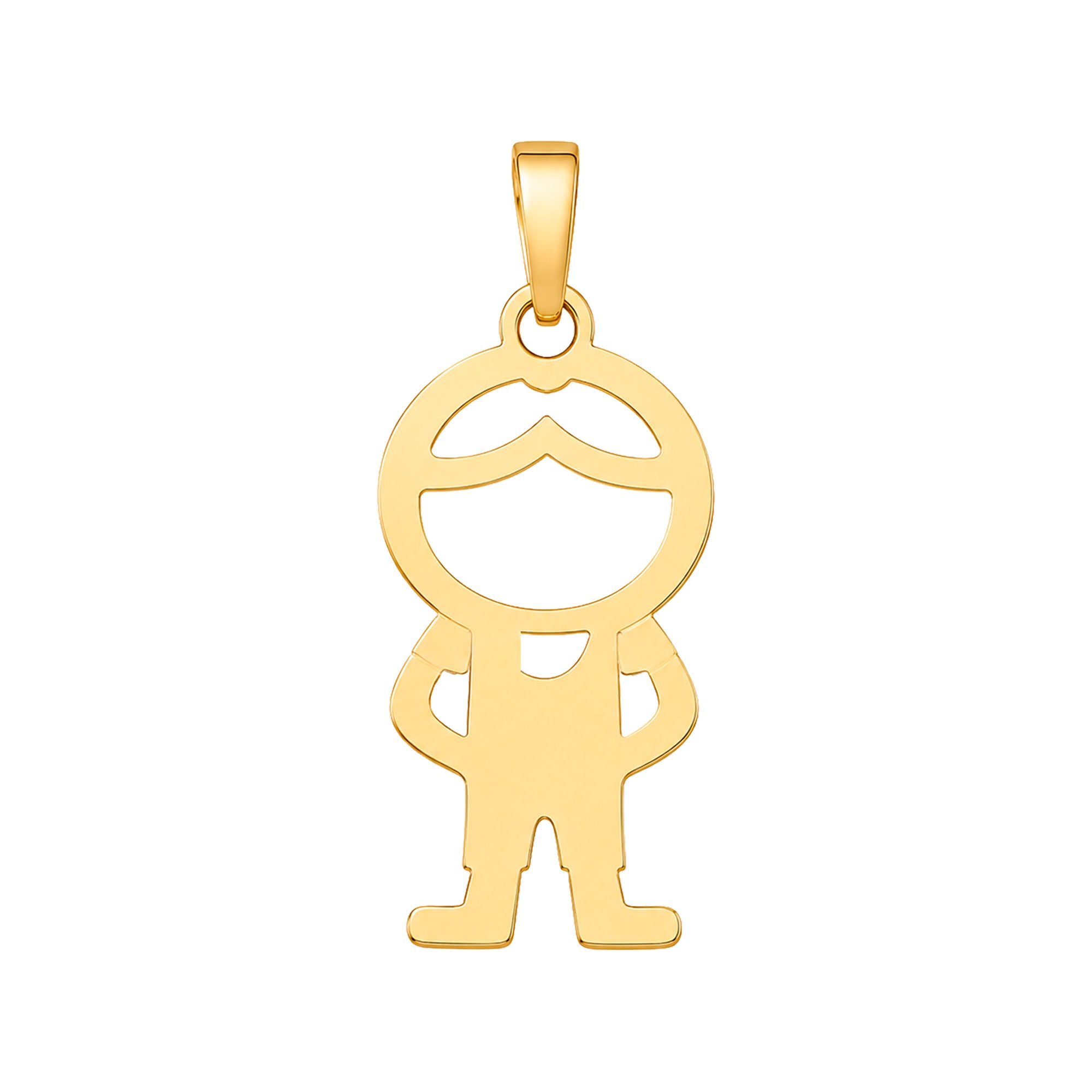 Dije de Niño Liso Oro 10K