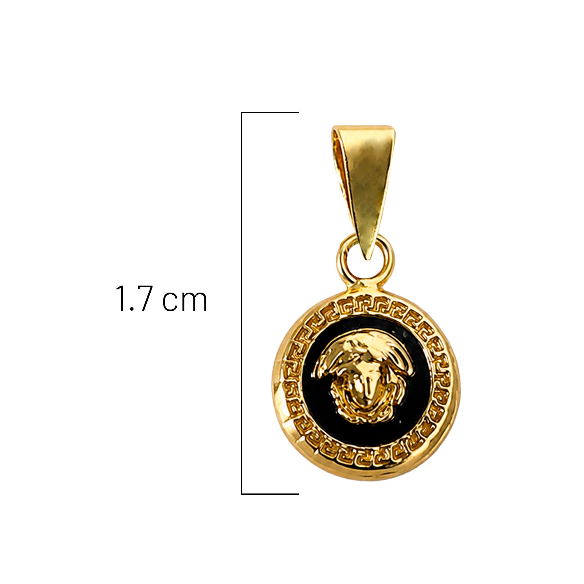 Dije Inspirado Versace Oro 10K