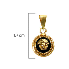 Dije Inspirado Versace Oro 10K