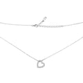 Collar Osos 1:1 Corazón de Osos Plata .925 con Rodio