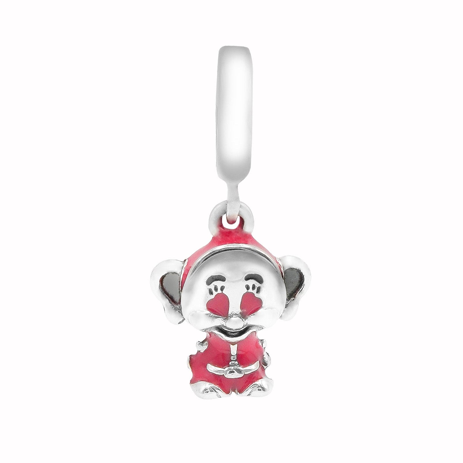 Charm Inspirado Pan 1:1 Tontin Enamorado, Plata .925