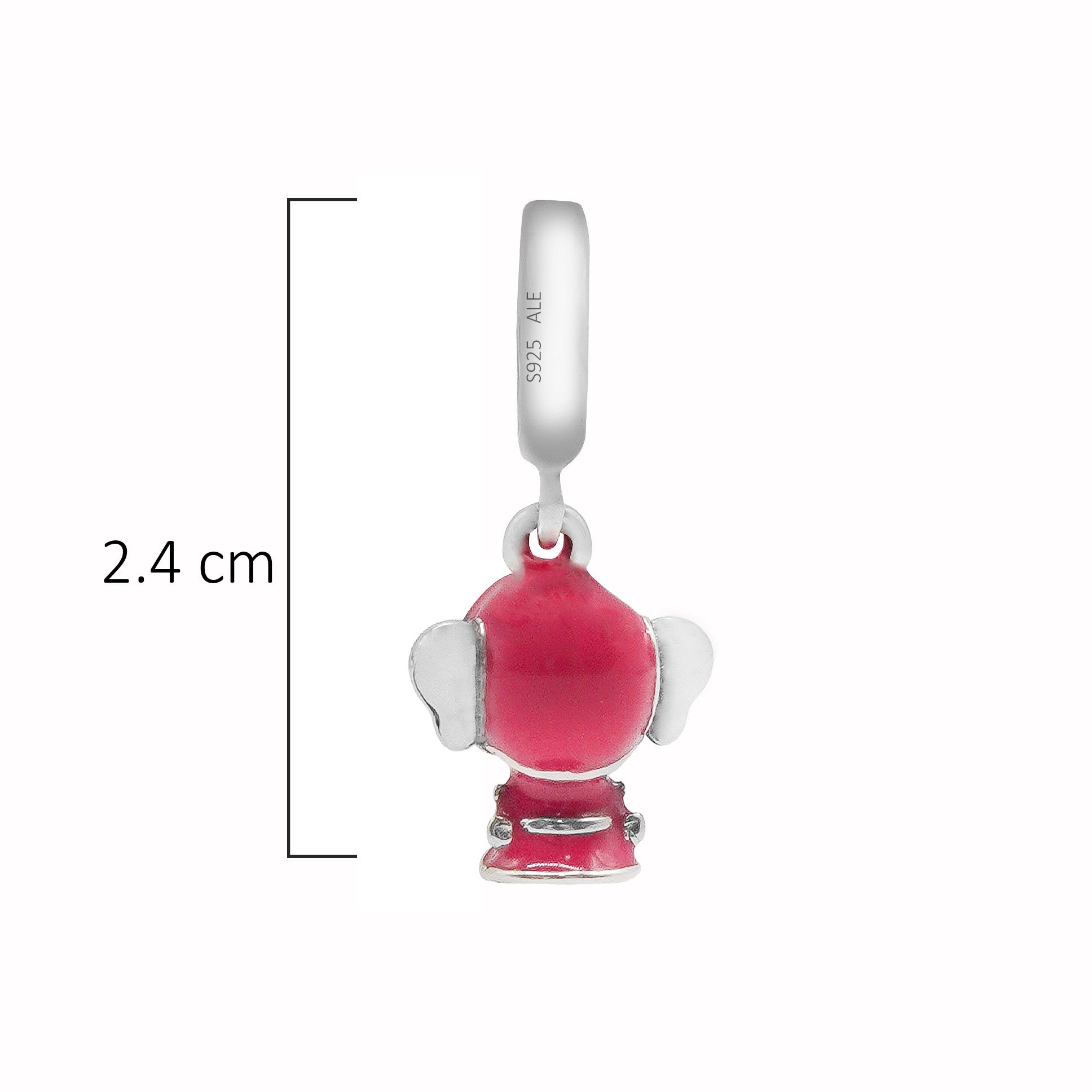 Charm Inspirado Pan 1:1 Tontin Enamorado, Plata .925