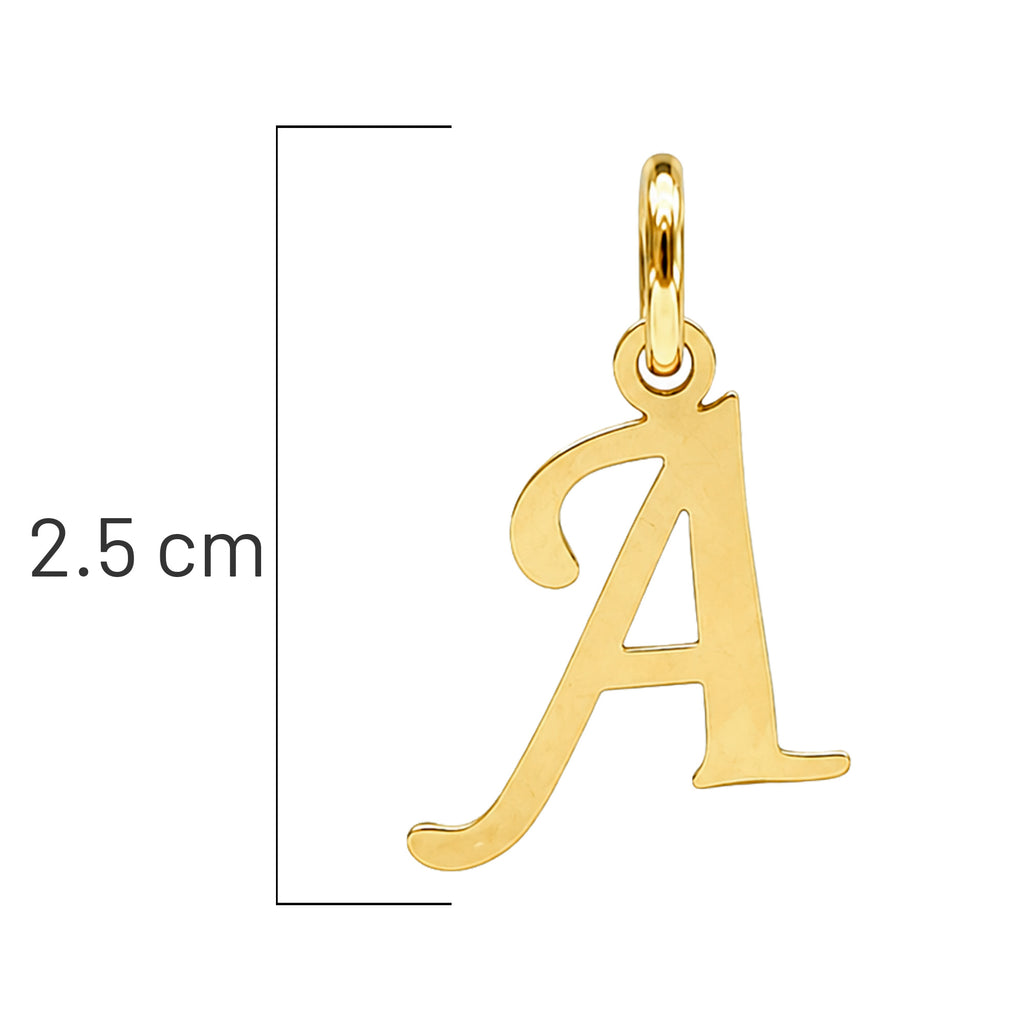 Dije Letra Maxi Oro 10K