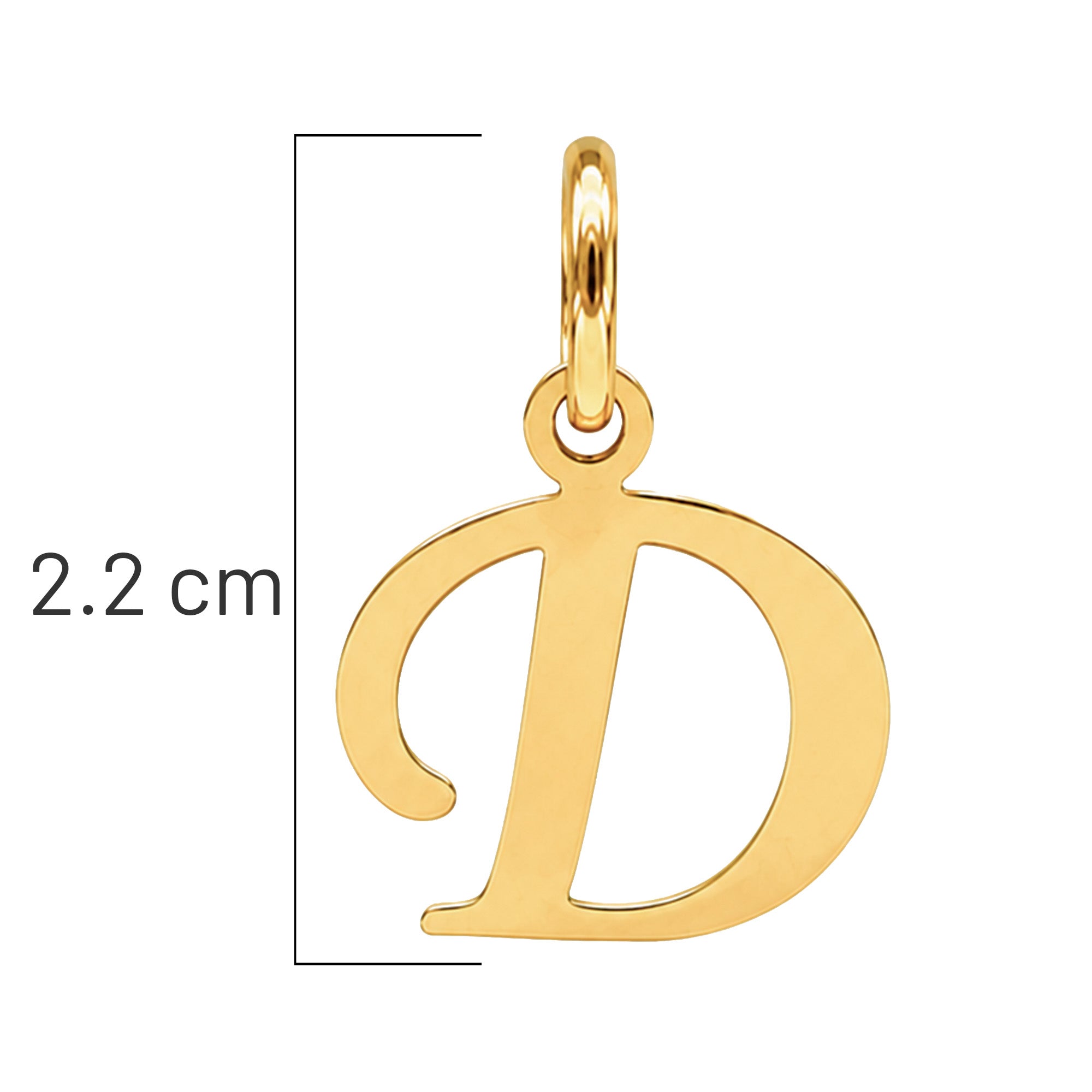 Dije Letra Maxi Oro 10K