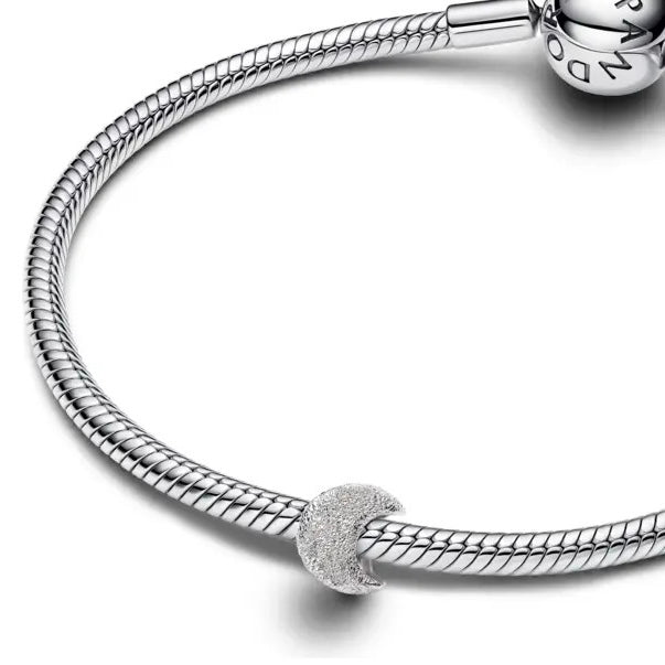 Charm Inspirado Pan 1:1 Luna Arenada Plata .925