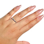 Anillo Osos 1:1 Osos Lisos Plata .925 con Baño de Rodio