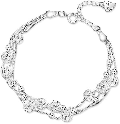 Pulsera de plata .925 Ajustable