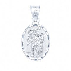 Dije Medalla San Miguel Arcángel Plata .925