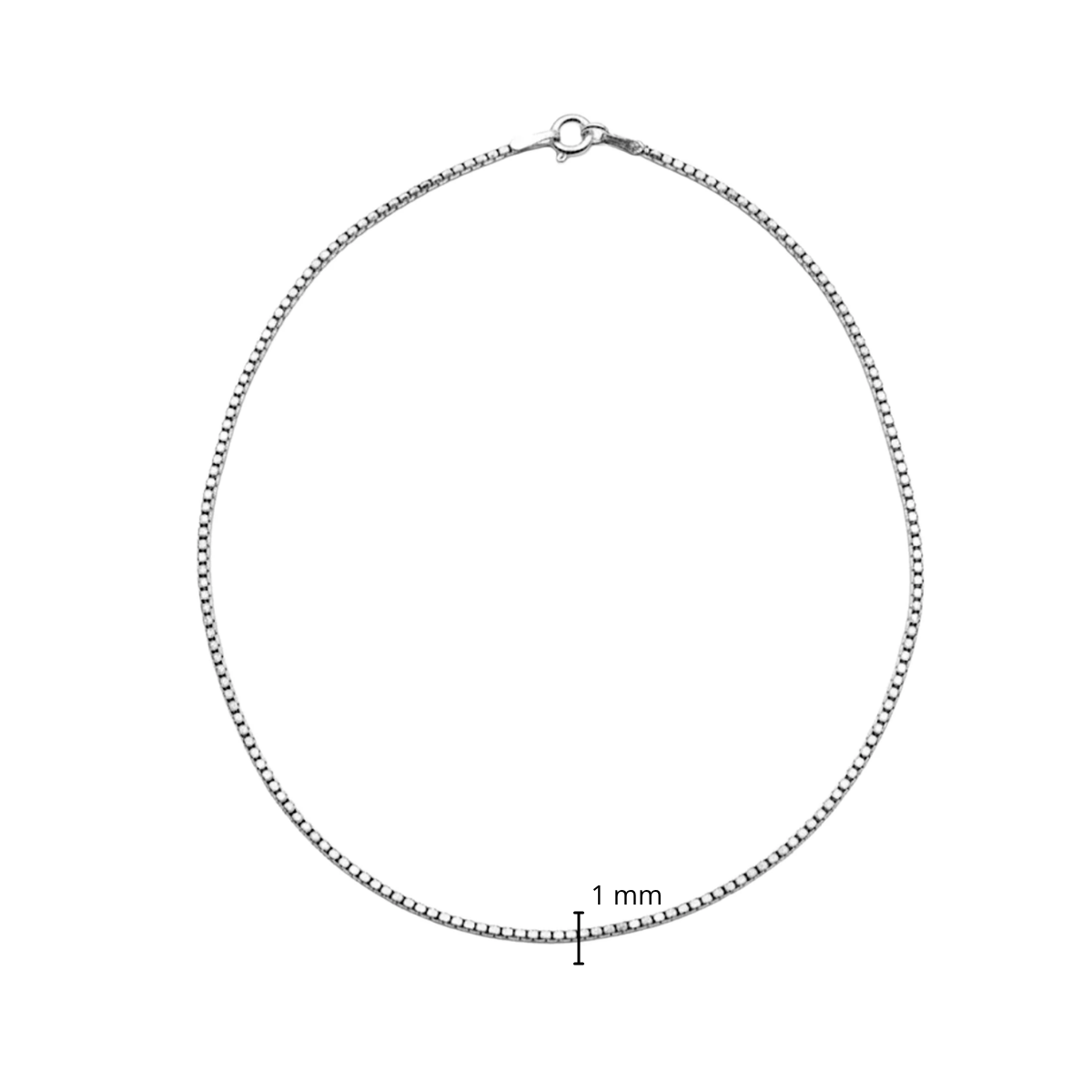 Tobillera Espiga Plata .925