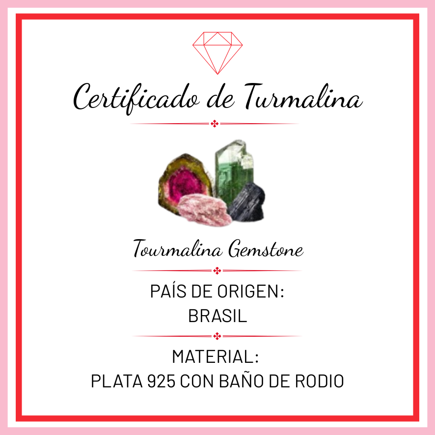 Dije Piedras Preciosas Flor Circular de Ópalo de Etiopía con Citrino, Peridoto, Turmalinas y Zafiro, Plata .925 con Baño de Rodio