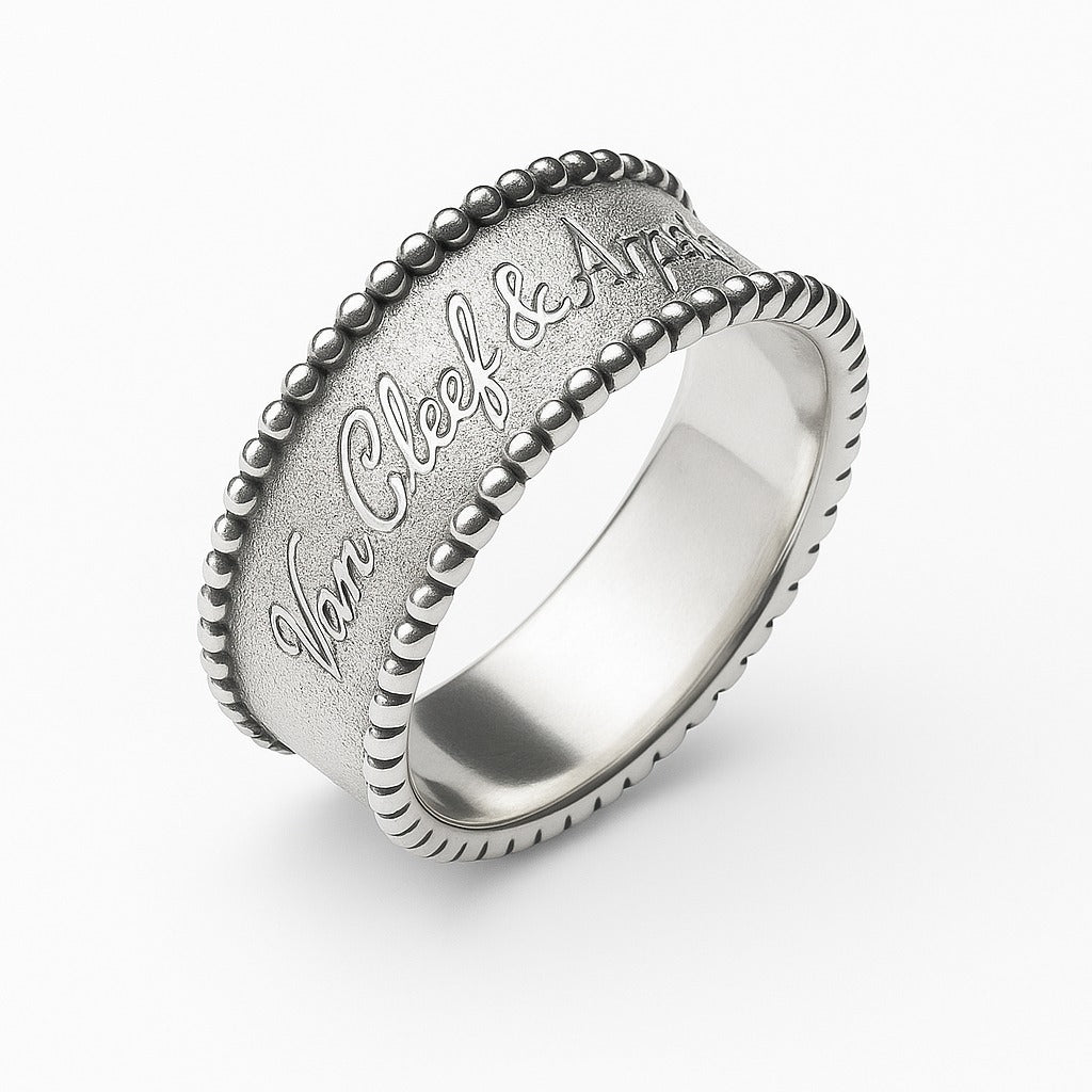 Anillo inspirado Van Plata .925