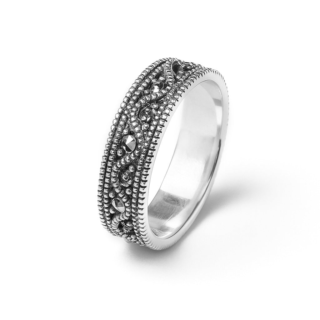 Anillo marquesita Plata .925