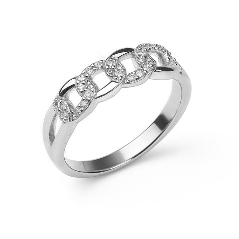 Anillo eslabones Plata .925