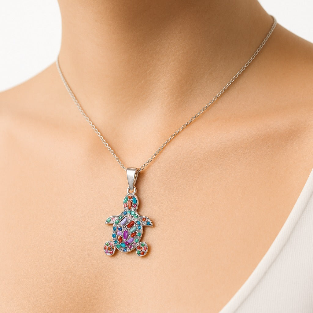 DIJE TORTUGA PLATA .925