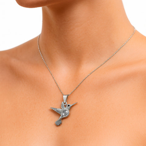 DIJE COLIBRI PLATA .925
