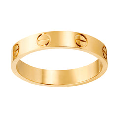 Anillo Banda Inspirado Cartier Oro 10K
