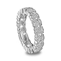 Anillo Osos 1:1 Osos con Circonias Plata .925 con Baño de Rodio