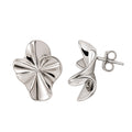 Arete Bloom Colección Florecer Plata .925 con Baño de Rodio
