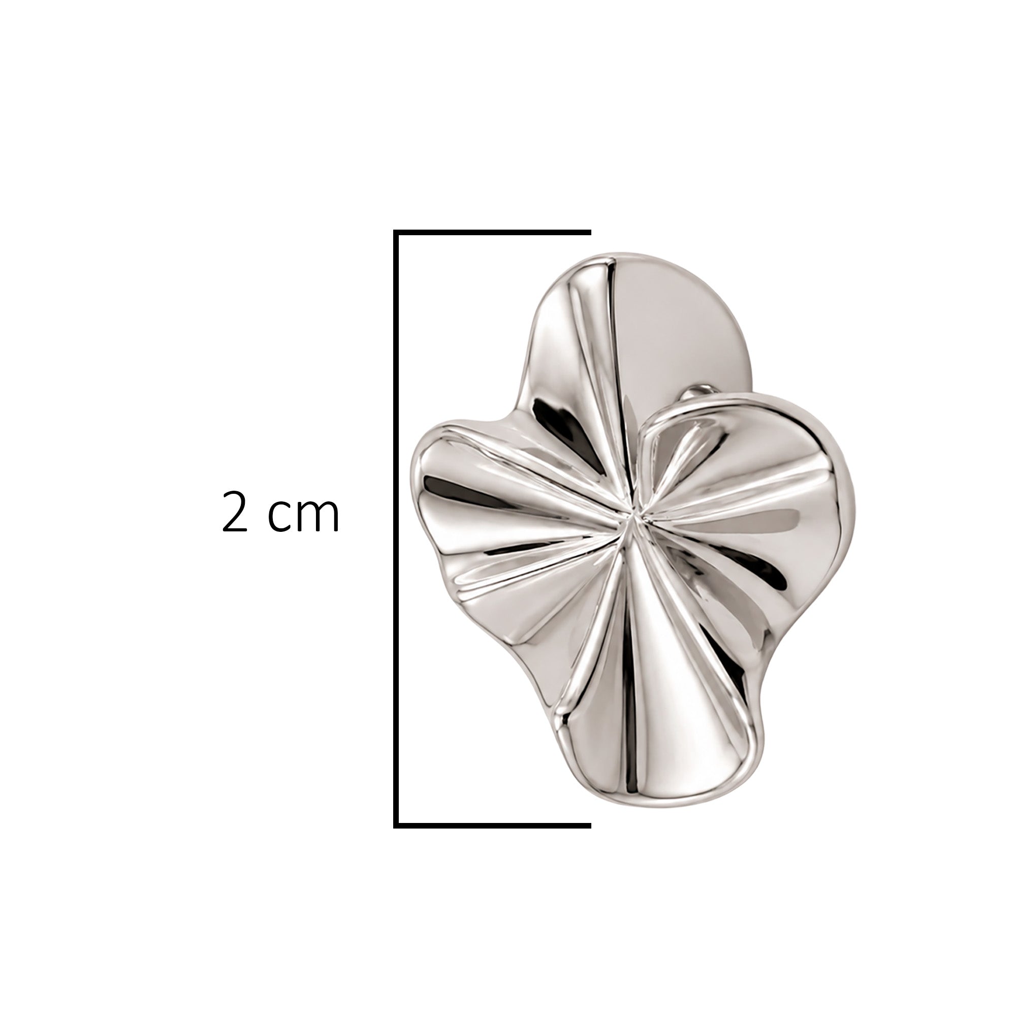 Arete Bloom Colección Florecer Plata .925 con Rodio