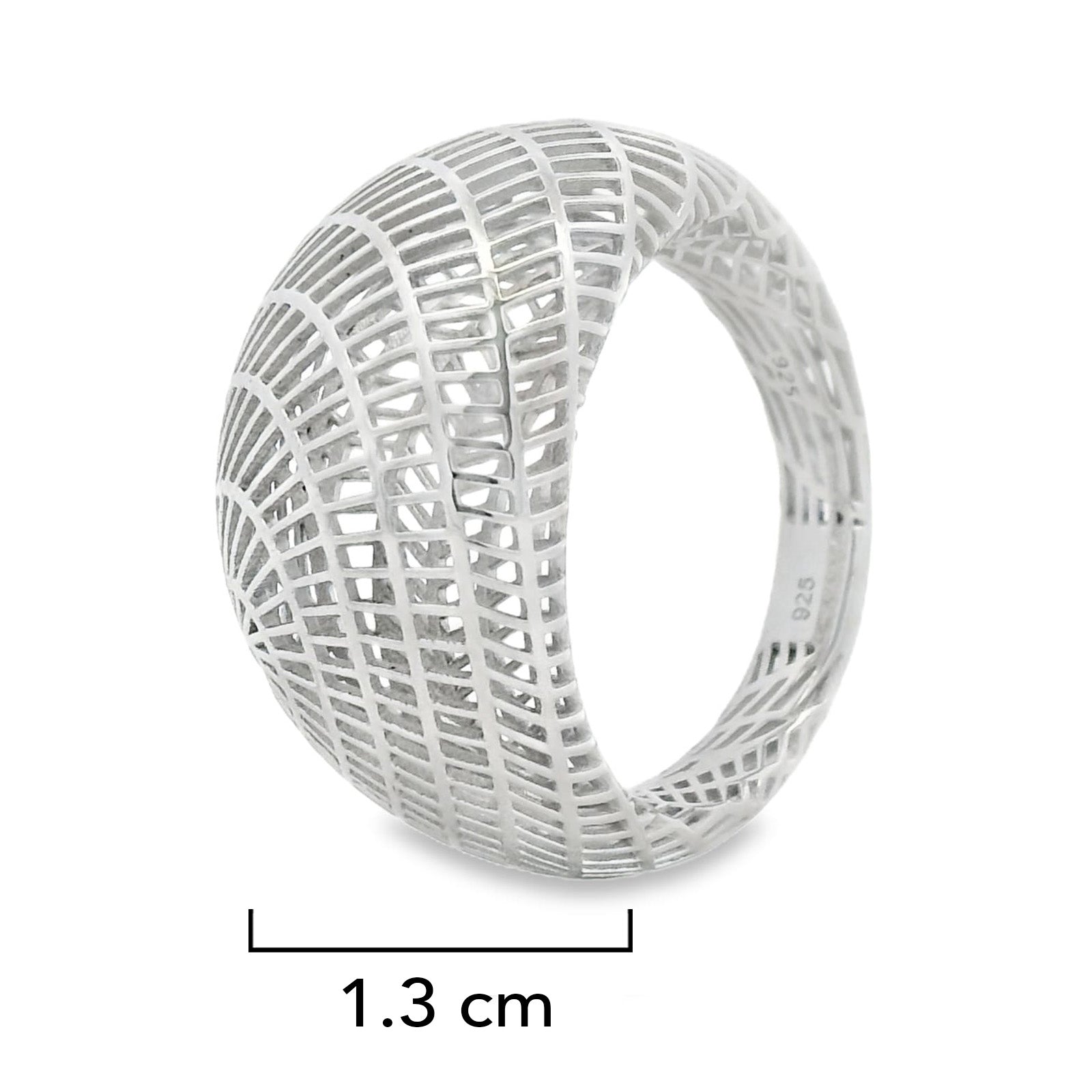 Anillo Filigrana Circular Colección Esencia Plata .925 con Baño de Rodio