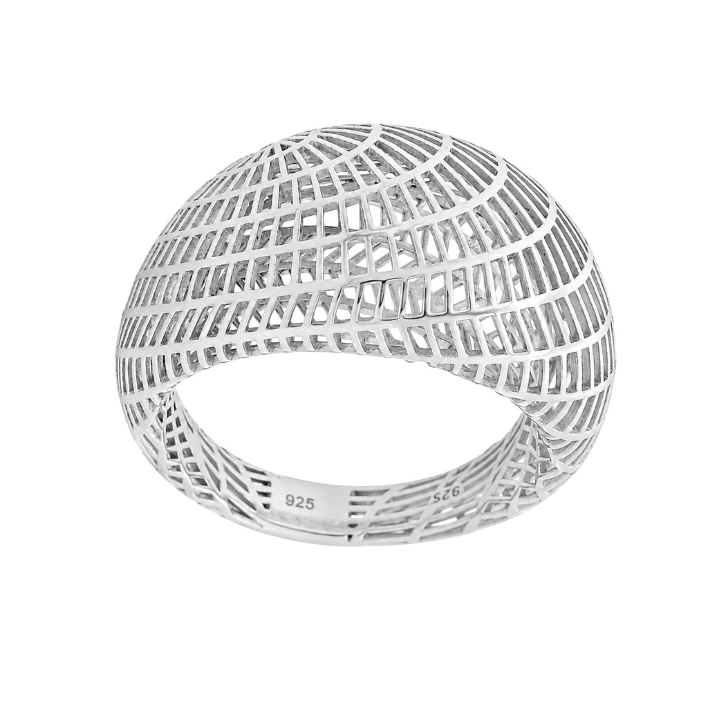 Anillo Filigrana Circular Colección Esencia Plata .925 con Baño de Rodio