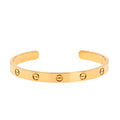 Brazalete Cartier 1:1 Plata .925 con Baño de Oro 18 k