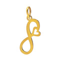 Dije Infinito con Corazon Oro 14K