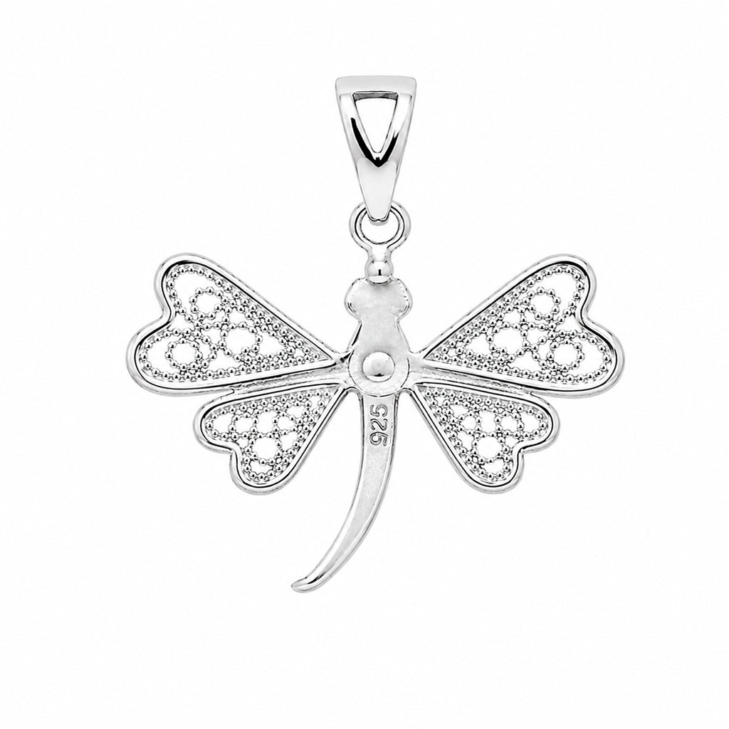 Dije Filigrana Libélula Colección Esencia Plata .925