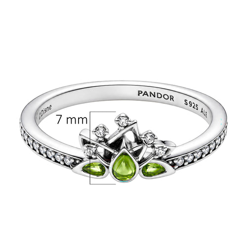 Anillo Pan 1:1 Princesa Tiana, Plata .925