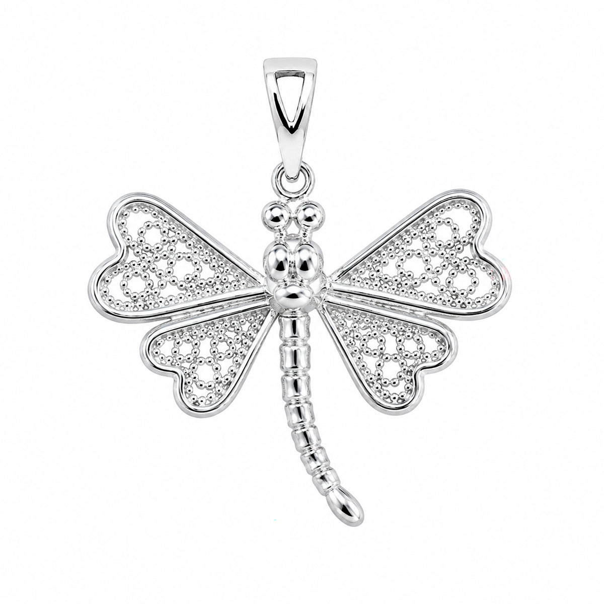 Dije Filigrana Libélula Colección Esencia Plata .925