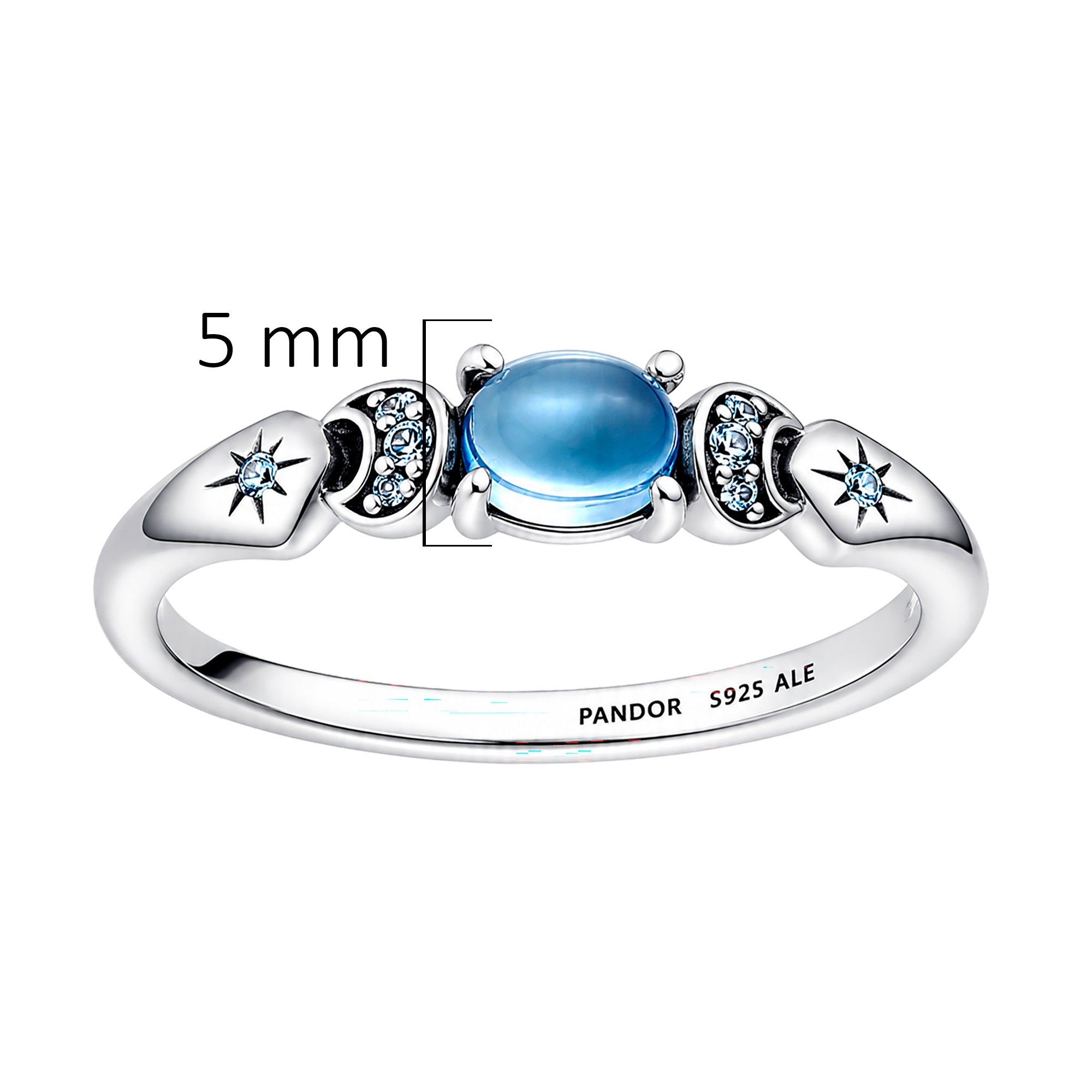 Anillo Pan 1:1 Princesa Jazmin, Plata .925
