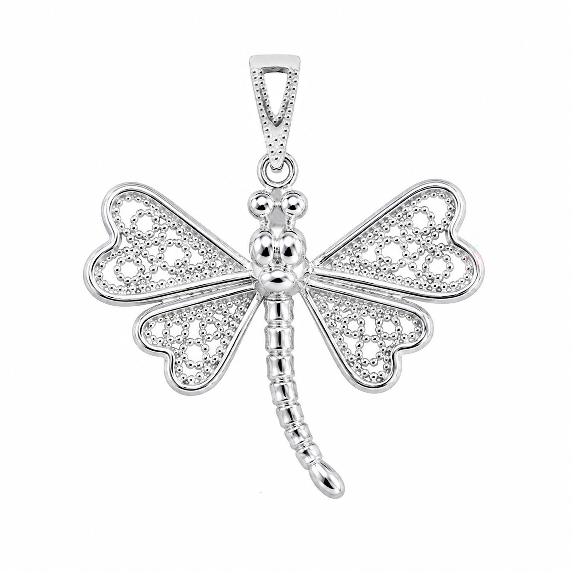 Dije Filigrana Libélula Colección Esencia Plata .925