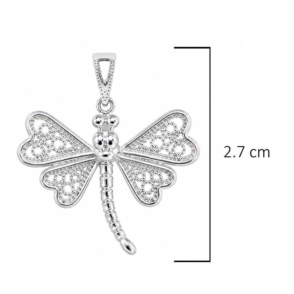 Dije Filigrana Libélula Colección Esencia Plata .925