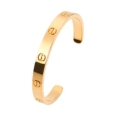 Brazalete Cartier 1:1 Plata .925 con Baño de Oro 18 k
