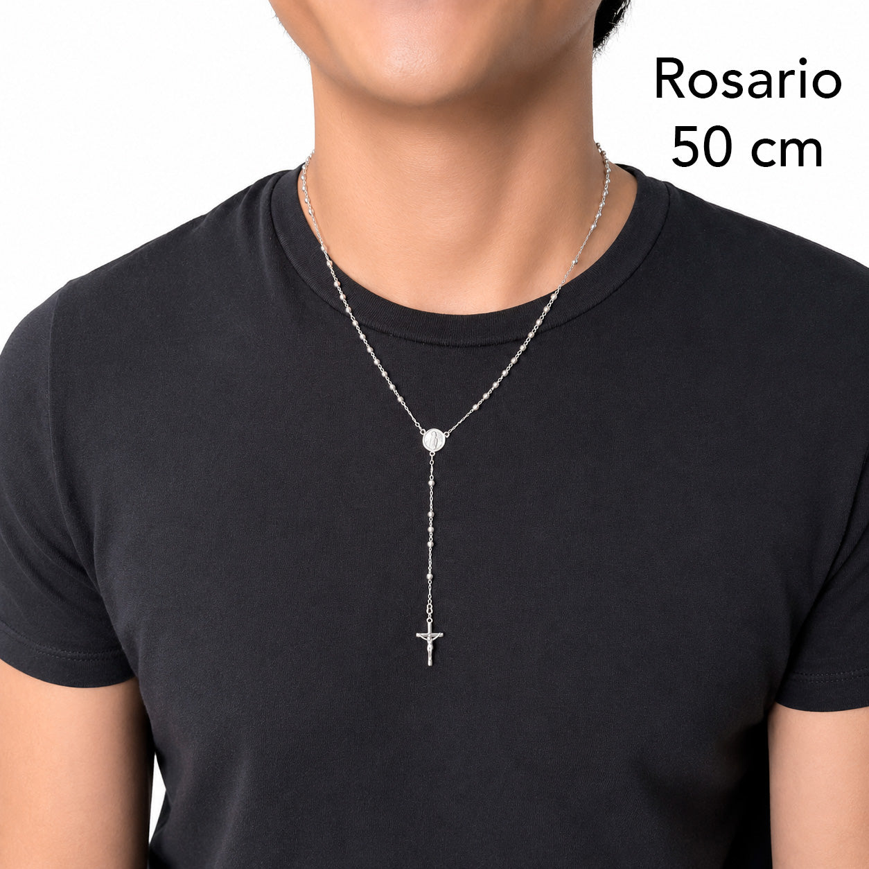Rosario Virgen de Guadalupe Plata .925