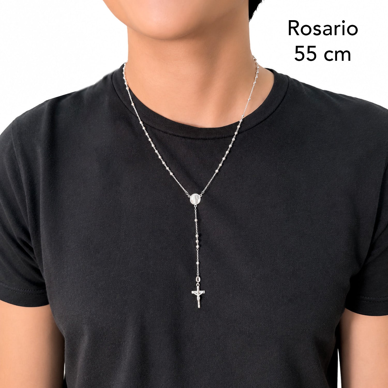 Rosario Virgen de Guadalupe Plata .925