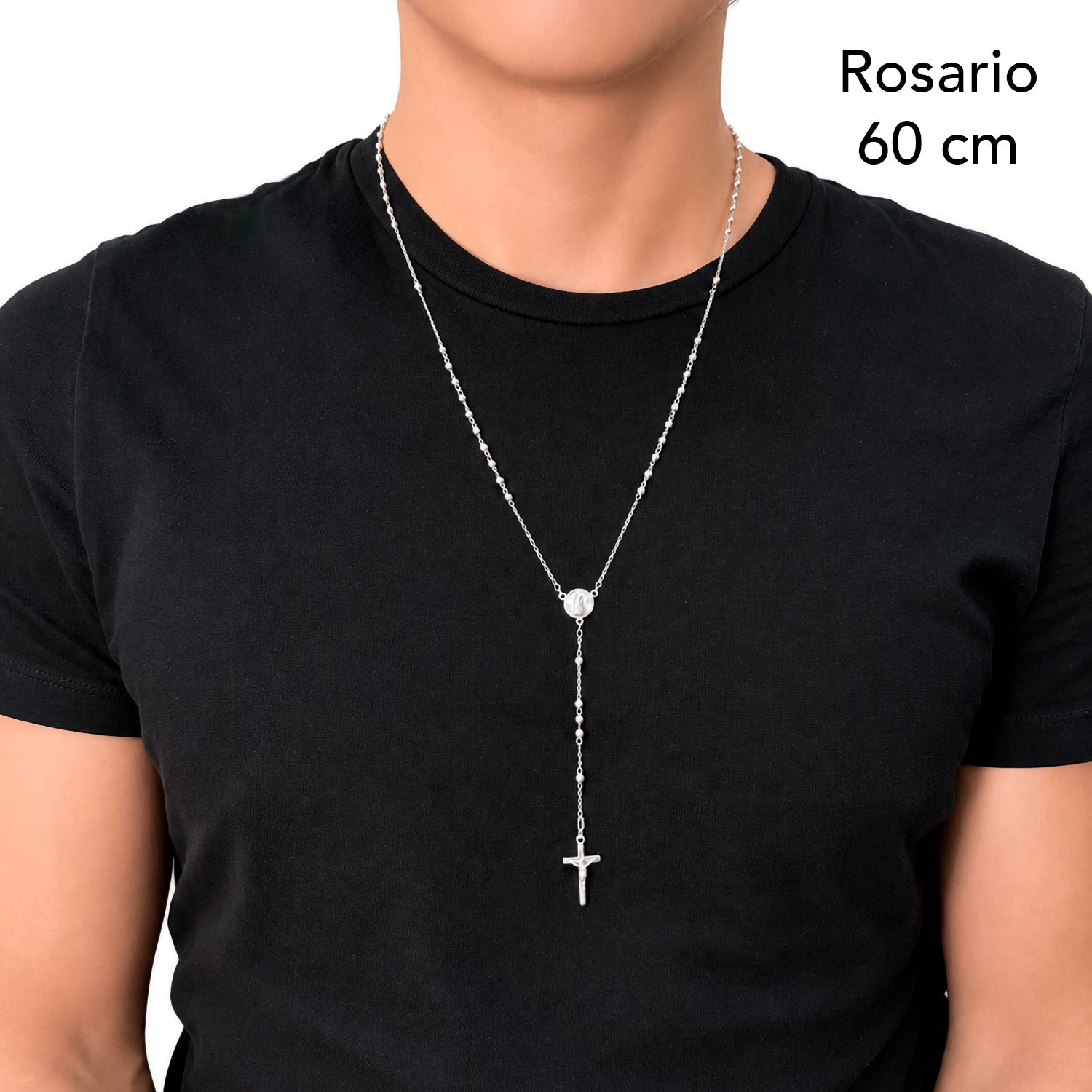 Rosario Virgen de Guadalupe Plata .925