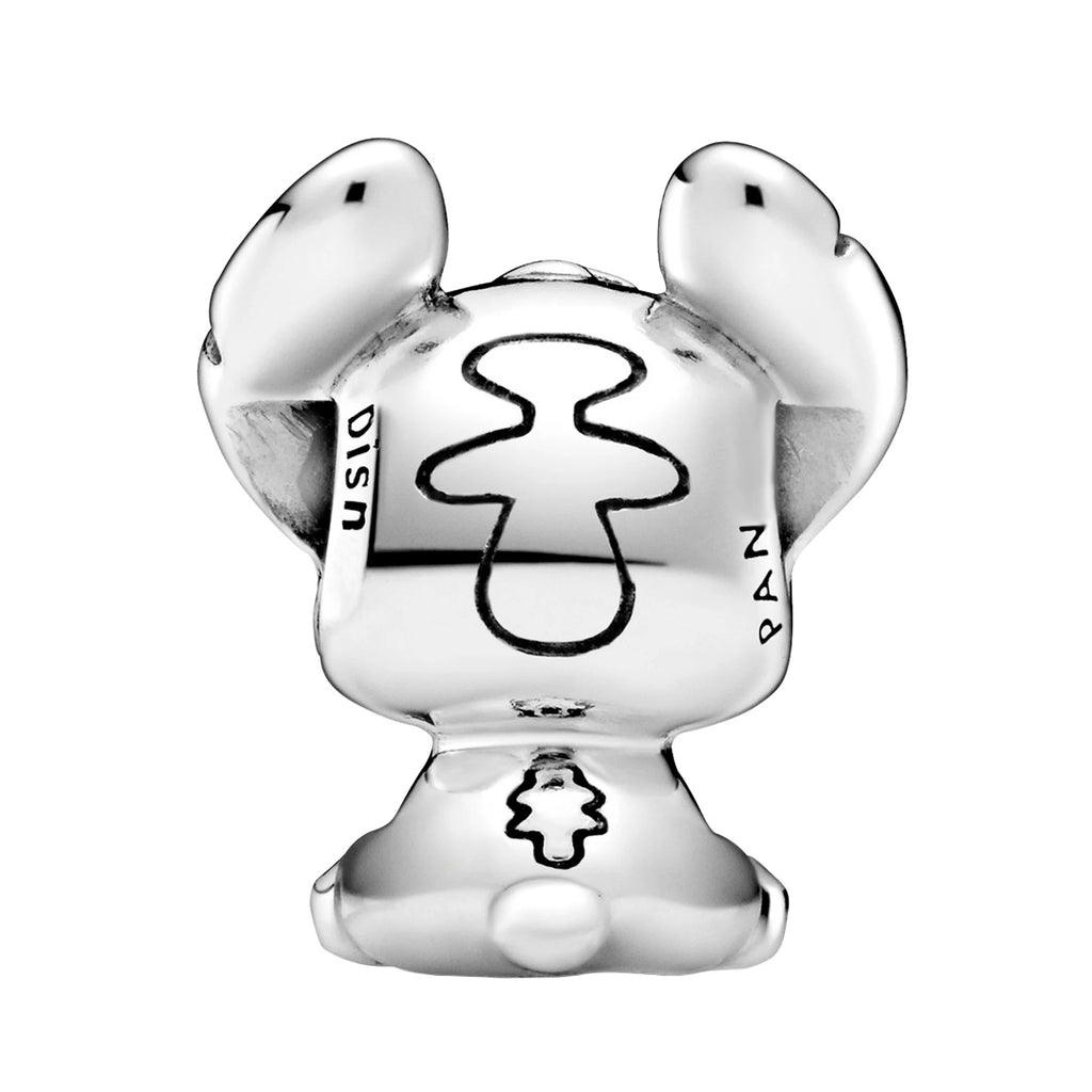 Charm Inspirado Pan 1:1 Stitch con Trapos, Plata .925